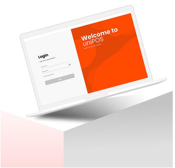 UniPOS Welcome Screen